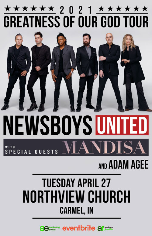 NEWSBOYS UNITED Greatness Of Our God Tour Positive Encouraging KLOVE