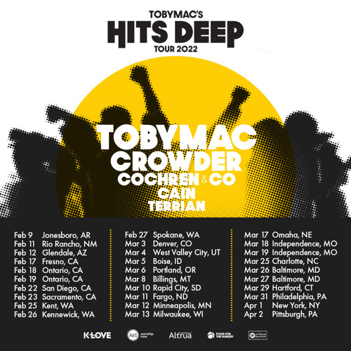 TOBYMAC's Hits Deep Tour 2022 Positive Encouraging KLOVE