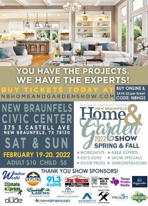 New Braunfels Spring Home & Garden Show Positive Encouraging KLOVE