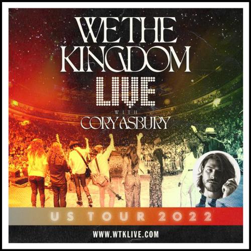 We The Kingdom Live with Cory Asbury Positive Encouraging KLOVE