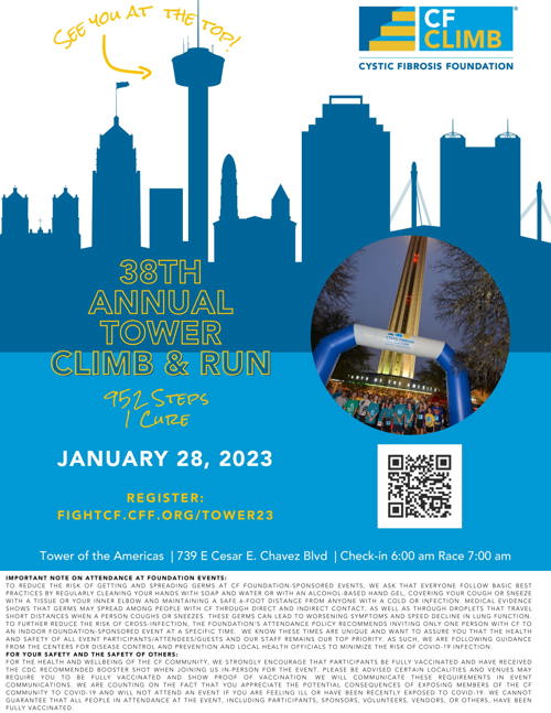 38th Annual Tower Climb & Run Positive Encouraging KLOVE