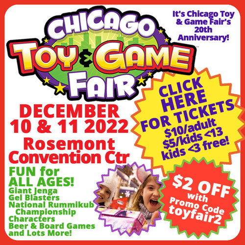 Chicago Toy and Game Fair Positive Encouraging KLOVE