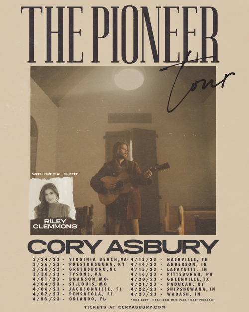 Cory Asbury The Pioneer Tour Positive Encouraging KLOVE