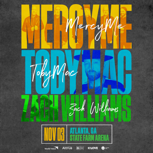 MercyMe, TobyMac & Zach Williams Positive Encouraging KLOVE