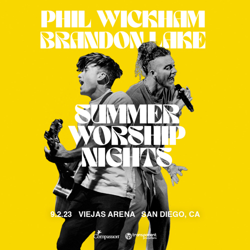 Summer Worship Nights Tour Phil Wickham And Brandon Lake Air1 Worship Music