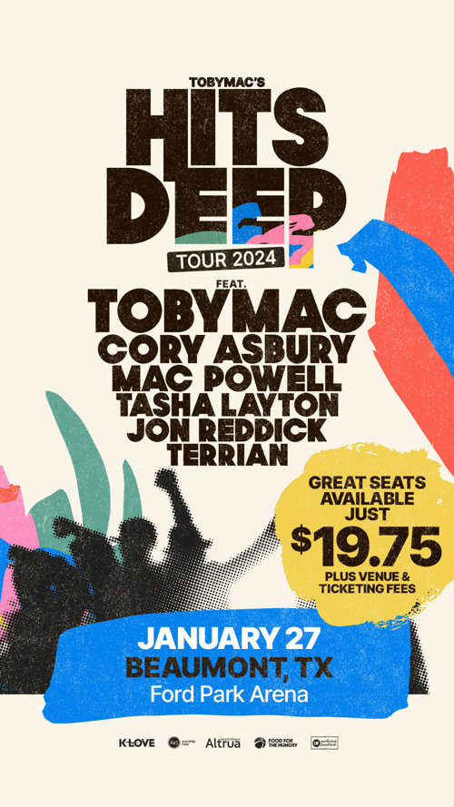 TobyMac Hits Deep Tour 2025 Positive Encouraging KLOVE