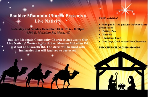 Celebrate Christmas- Live Nativity | Positive Encouraging K-LOVE