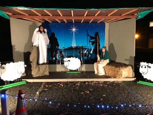 Free Live Christmas Nativity Drive-Thru | Positive Encouraging K-LOVE