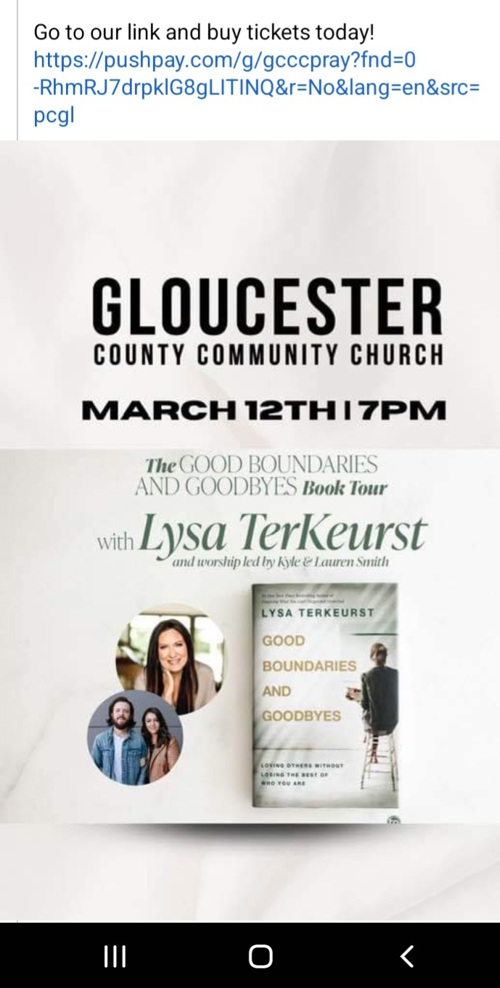 Lysa TerKeurst Positive Encouraging KLOVE