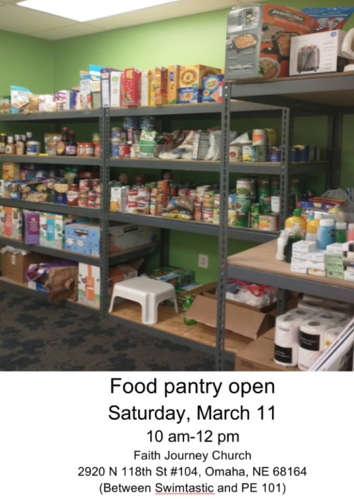 Faith Journey Church food pantry Positive Encouraging KLOVE