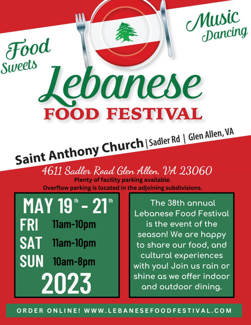 Lebanese Food Festival | Positive Encouraging K-LOVE