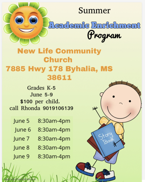 Summer Academic Enrichment Program | Positive Encouraging K-LOVE