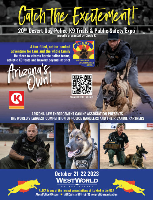 20th Desert Dog Police K9 Trials & Public Safety Expo Positive